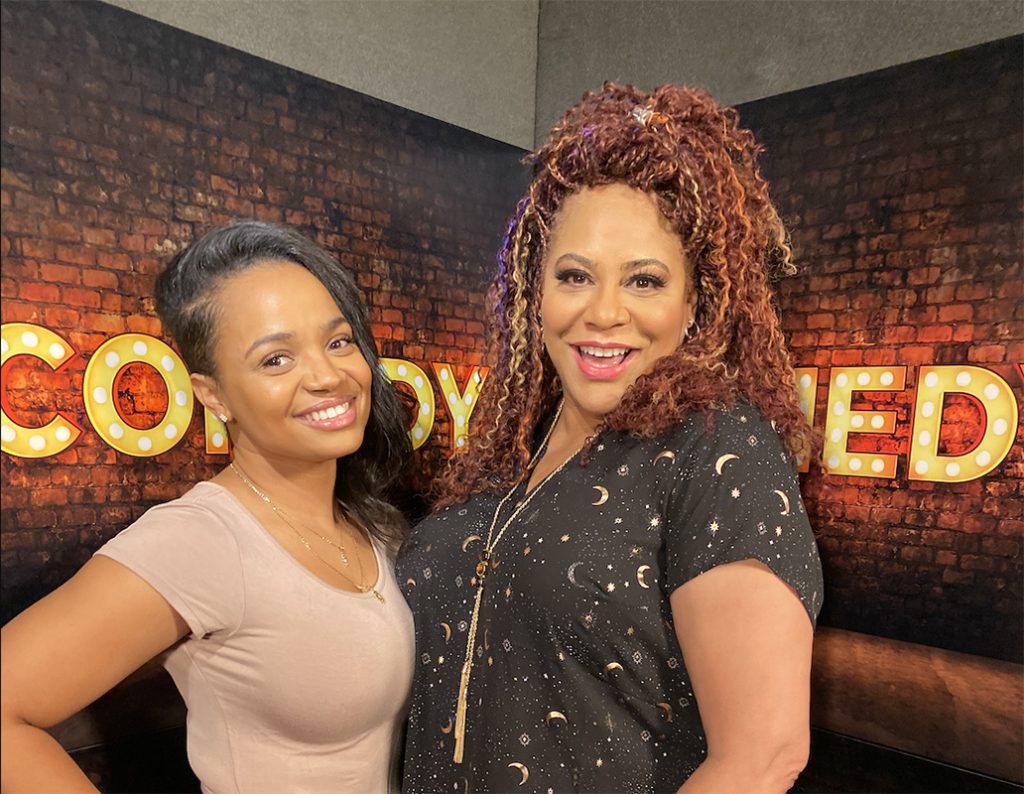 Kyla Pratt Appears On Kim Coles Humor And Heart At The Digital Podcast Network The Hudson Weekly